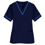 Blackish-Blue-Sky-Piping-Medical-Scrubs